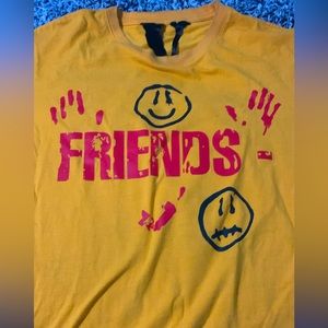 VLONE X Kika Drip Blood V Staple FRIENDS t’T-Shirt